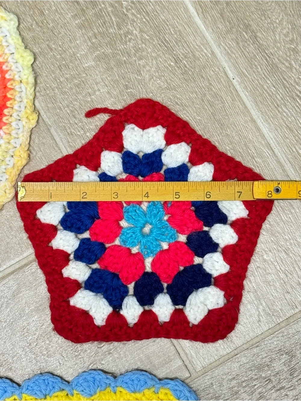 Vintage Handmade Crochet Hot Pad Trivets Lot